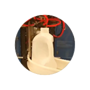 Sopladora de botellas PET y PE